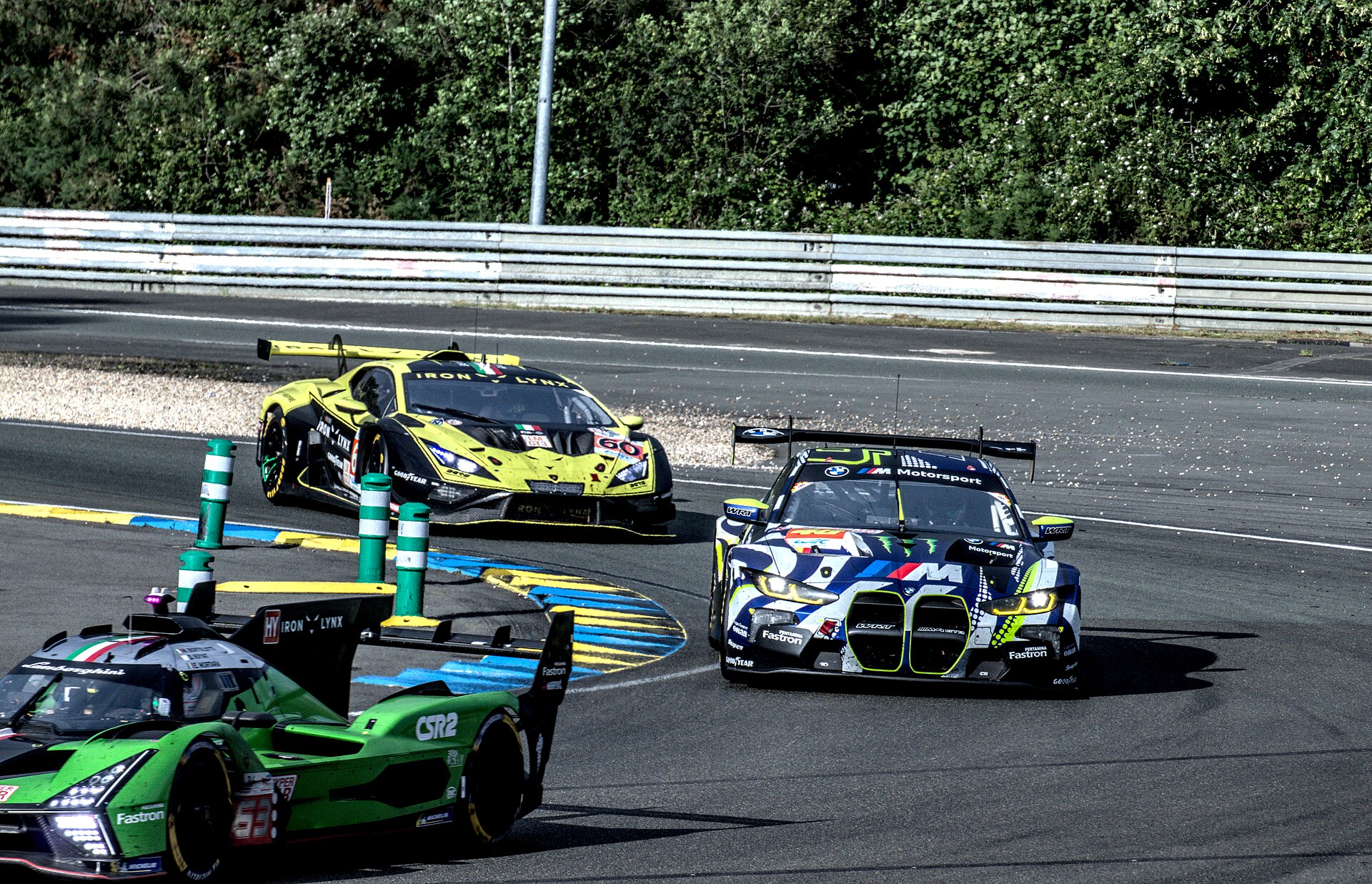 2024 24 Hours of Le Mans (54094300021) – Archiv 2024 · BMW M4 GT3 und Lamborghini, Le Mans